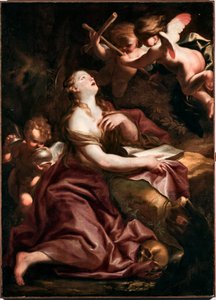 Santa Maria Madalena (Mary-Magdalene) Pintura de Domenico Piola (1627-1703), Genes Musei di Strada Nuova (inv n PB 290)