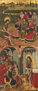 Painel de São João Batista com Cenas de Sua Vida, 1464-1507.