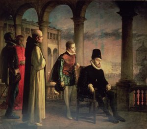 Filipe II (1527-98) Declarando a sua Fé de Domingo Valdivieso