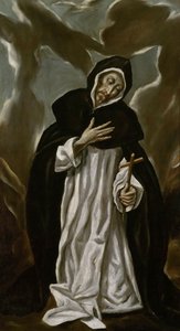 São Domingos, c. 1610. de Dominico El Greco