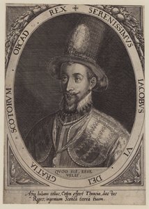 Rei James VI da Escócia (gravura)