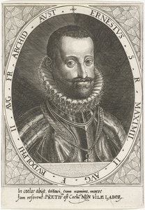 Retrato do arquiduque Ernest da Áustria 1553-1595, ca 1595-1597