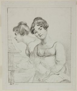 Madame Lavallée e Madame de Valory de Dominique Vivant Denon