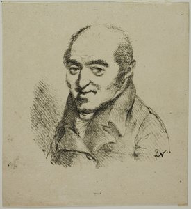 Retrato de Samuel Rogers, poeta inglês de Dominique Vivant Denon