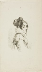 Retrato de uma jovem senhora de Dominique Vivant Denon