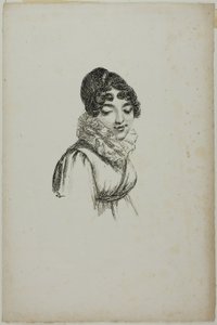 Retrato de uma jovem de Dominique Vivant Denon