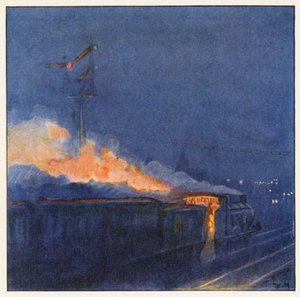 Rudyard Kipling: As Enfermeiras (litografia a cores) de Donald (after) Maxwell