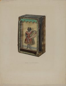 Boneca dançante em uma caixa de Donald Humphrey