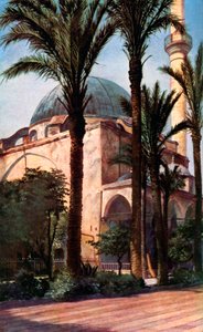 Mesquita de Jezzar Pasha, Acre, Palestina, c1930s de Donald McLeish