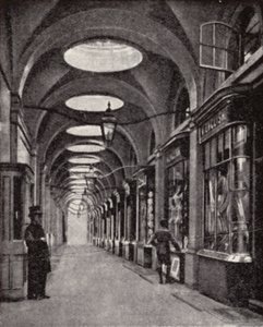 Royal Opera Arcade, Pall Mall, Londres (foto a p/b) de Donald McLeish