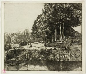 Canal em Charenton de Donald Shaw MacLaughlan