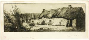 Fazenda de vacas de Donald Shaw MacLaughlan