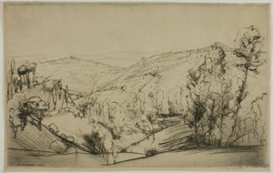 Campos de San Gimignano de Donald Shaw MacLaughlan