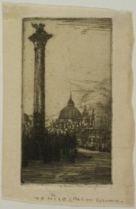 Coluna do Leão, Veneza de Donald Shaw MacLaughlan