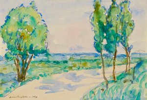 Na estrada de Albi de Donald Shaw MacLaughlan