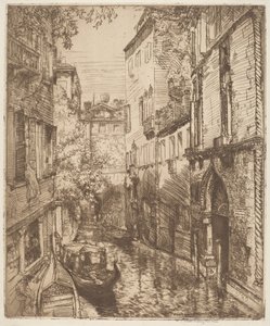 Rio delle Verona, Veneza de Donald Shaw MacLaughlan