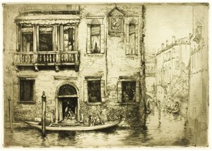 O Canal do Pequeno Santo, Veneza de Donald Shaw MacLaughlan