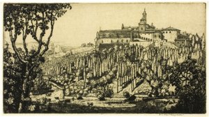 A Certosa, Florença de Donald Shaw MacLaughlan