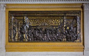 Relevo Baixo (bronze) de Donatello
