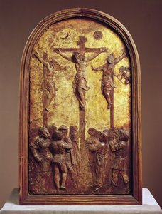 Crucificação, terceiro quarto do século 15 ou século XIX, machete de Donatello
