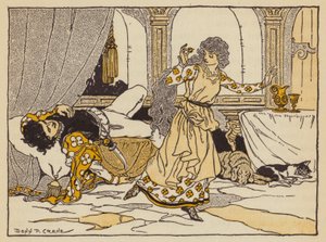 Gigi e o Anel Mágico, conto de fadas italiano (cor litho) de Donn P. Crane