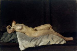 Figura feminina deitada de costas, 1912