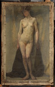 Fêmea Nua em pé, c. 1910 (óleo sobre tela)
