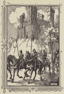 Sir Galahad na Abadia de Dora Curtis