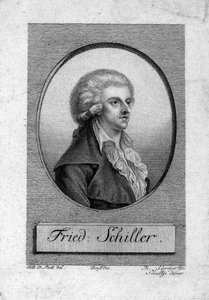 Retrato de Friedrich von Schiller 1759-1805 de Dora Stock