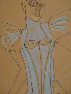 Figura da Moda de Vanguarda de Doris Schmitz