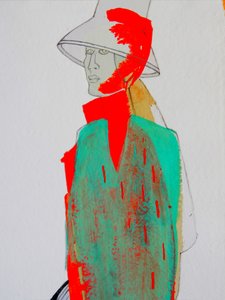 Moda de chapéus ousados de Doris Schmitz