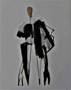Silhueta elegante e na moda de Doris Schmitz