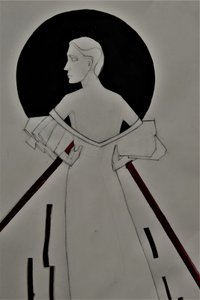 Silhueta elegante e moderna de Doris Schmitz