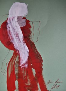 Moda Elegante em Vermelho de Doris Schmitz