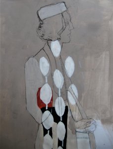 Perfil de uma mulher elegante de Doris Schmitz