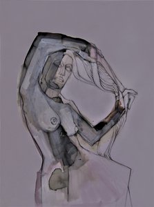 Figura feminina expressiva de Doris Schmitz