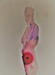 Forma Feminina Vermelha de Doris Schmitz