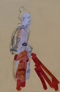 Figura Vermelha em Movimento de Doris Schmitz