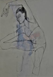 Esboço de uma figura graciosa de Doris Schmitz