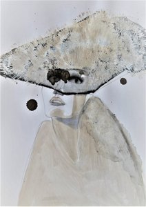 Retrato do Chapéu Misterioso de Doris Schmitz