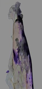 Forma Fluida Roxa de Doris Schmitz
