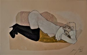 Mulher Reclinada