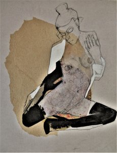 Forma sentada serena de Doris Schmitz