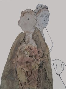 Retrato de uma Mulher Sereno de Doris Schmitz
