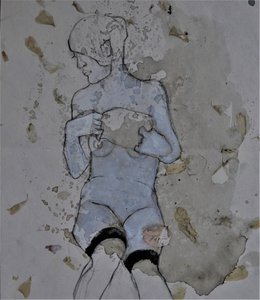 Figura nua subtil de Doris Schmitz