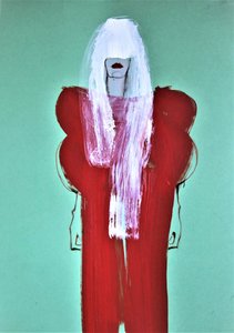 Cabelo Branco, Vestido Vermelho de Doris Schmitz