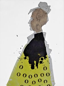 Perfil do Vestido Amarelo de Doris Schmitz