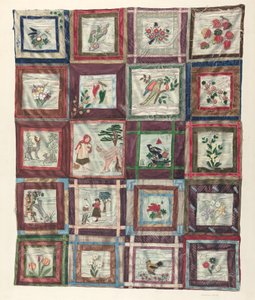 Colcha Aplicada de Dorothea Bates
