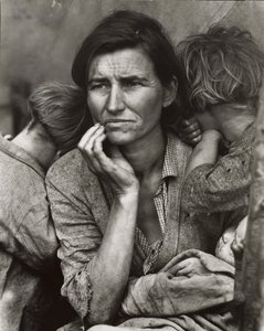 [Cópia de uma mãe migrante, Nipomo, Califórnia]