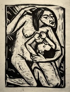 Mãe e filho de Dorothea Mätzel Johannsen